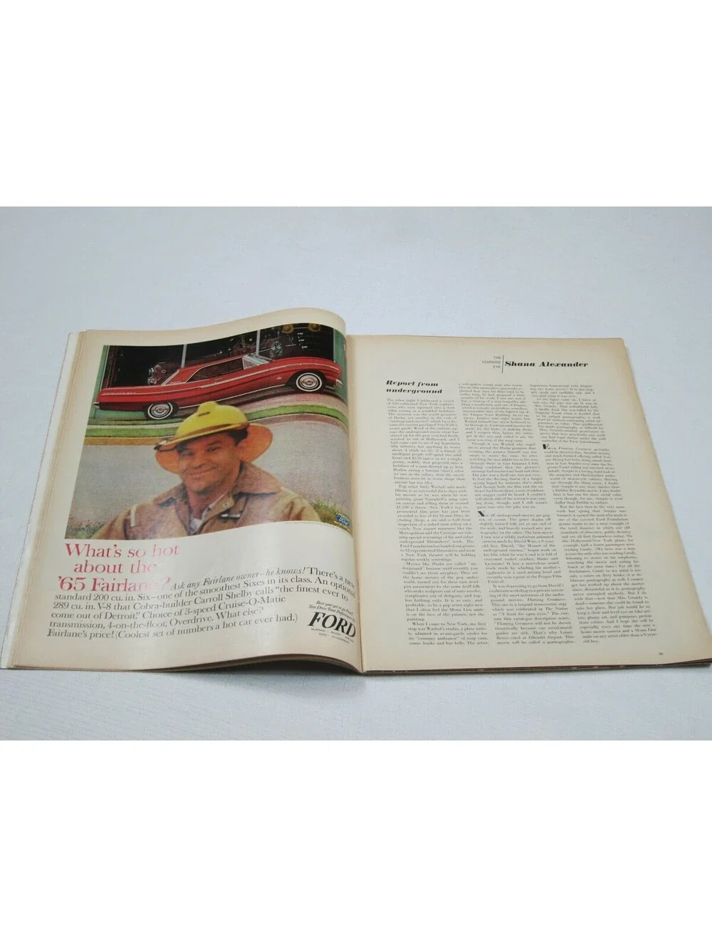 LIFE Magazine January 29, 1965 Inaugural Lyndon Johnson, Auto Ads Ford, Mercury